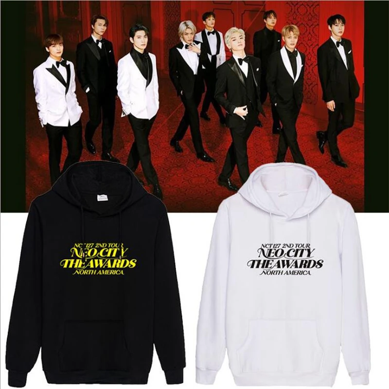Толстовка NCT127 2nd tour, свитшот с длинным рукавом и изображением североамериканского альбома, унисекс
Толстовка NCT127 2nd tour, свитшот с длинным рукавом и изображением североамериканского альбома, унисекс