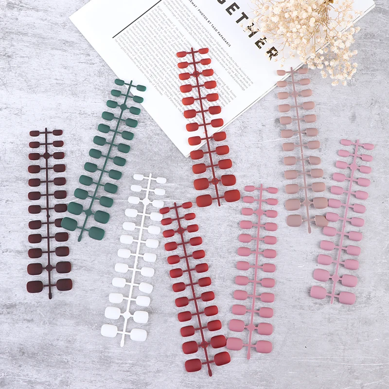 Matte False Nail 8 Colors Short Coffin Ballet Press On Nails Tips For Nails Art Solid Color Artificial Fingernails Fake
Matte False Nail 8 Colors Short Coffin Ballet Press On Nails Tips For Nails Art Solid Color Artificial Fingernails Fake