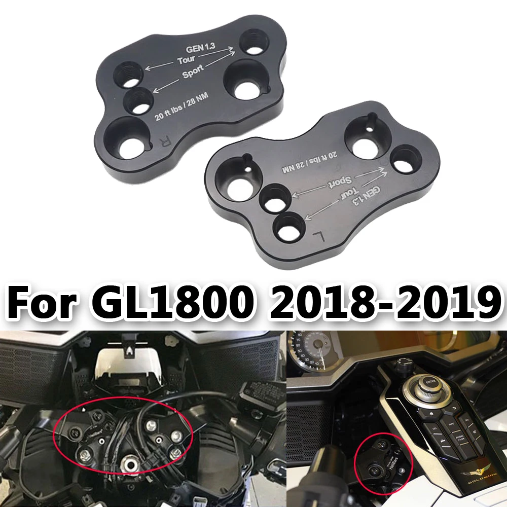 Motocross Accessories For Honda Goldwing GL1800 GL 1800 2018-2019 Motorcycle Bar Clamps Handlebar Risers Adapter
Motocross Accessories For Honda Goldwing GL1800 GL 1800 2018-2019 Motorcycle Bar Clamps Handlebar Risers Adapter