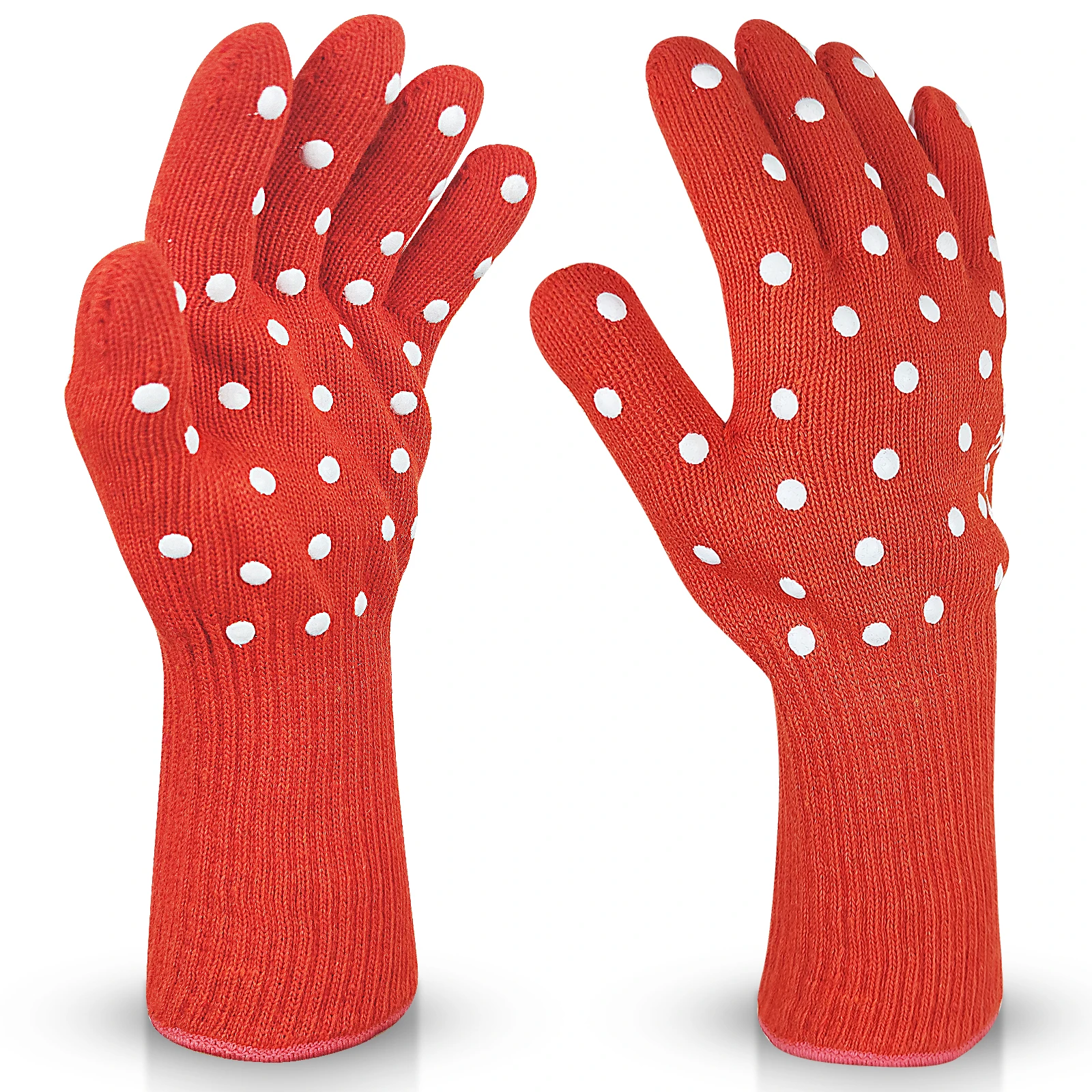 DEYAN Women Oven Gloves Oven Mitts Heat Resistant to 1472℉ BBQ Gloves with Non-Slip Grip for Smoker Grilling Baking
DEYAN Women Oven Gloves Oven Mitts Heat Resistant to 1472℉ BBQ Gloves with Non-Slip Grip for Smoker Grilling Baking