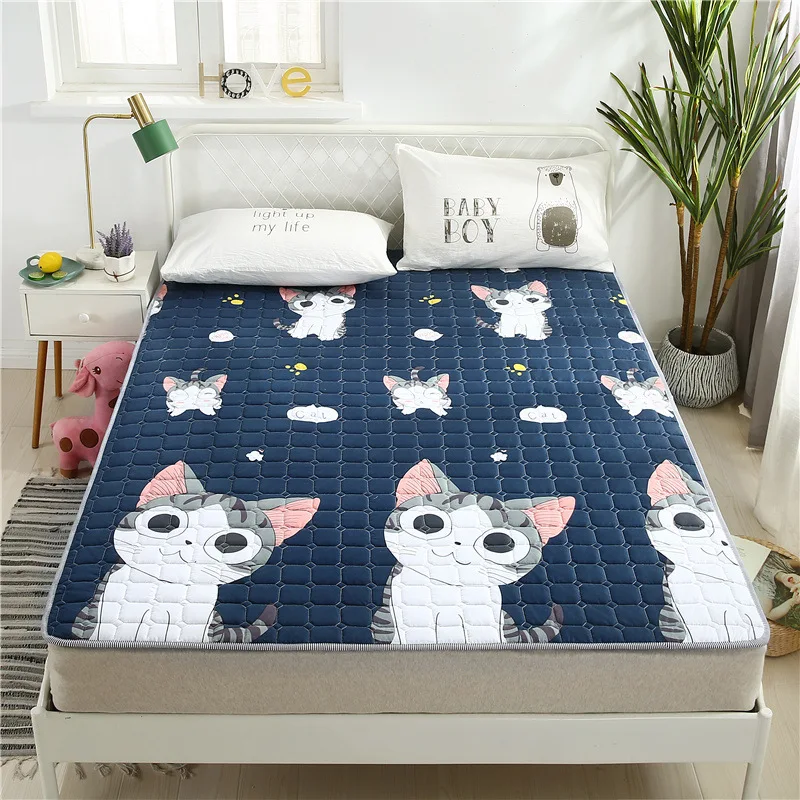Summer Mattress Pad Sleeping Mat Folding Bed Mat Skin-friendly Bed Protection Pad Anti-skid Washable Sleeping Mat for Bed
Summer Mattress Pad Sleeping Mat Folding Bed Mat Skin-friendly Bed Protection Pad Anti-skid Washable Sleeping Mat for Bed