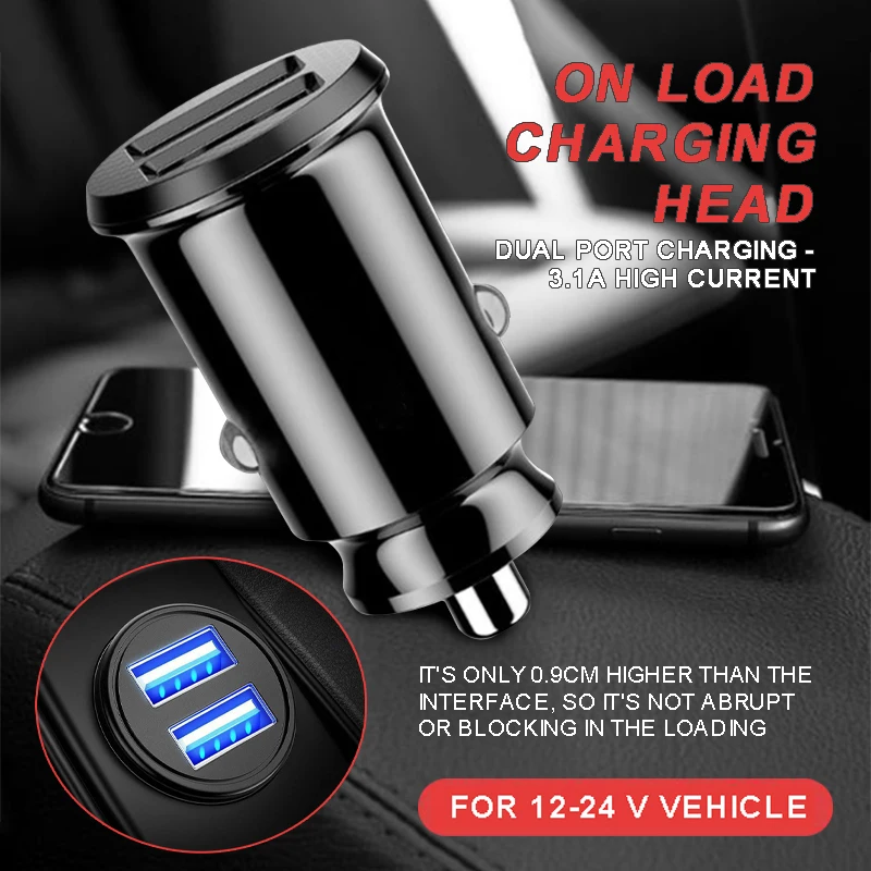 Автомобильные зарядные устройства с двумя USB-портами, мини-USB, автоматическое зарядное устройство для iPhone, Samsung, прикуриватель
Автомобильные зарядные устройства с двумя USB-портами, мини-USB, автоматическое зарядное устройство для iPhone, Samsung, прикуриватель