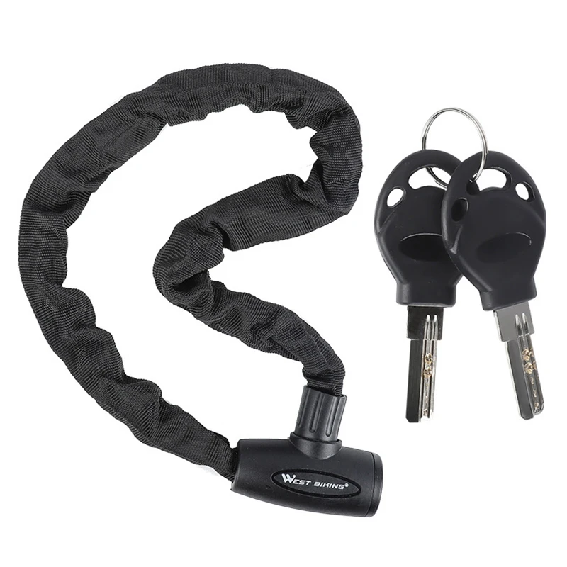 Bicycle Lock MTB Road Bike Safety Anti-theft Chain Lock With 2 Keys Outdoor Cycling Bicycle Accessories Bike Lock
Bicycle Lock MTB Road Bike Safety Anti-theft Chain Lock With 2 Keys Outdoor Cycling Bicycle Accessories Bike Lock