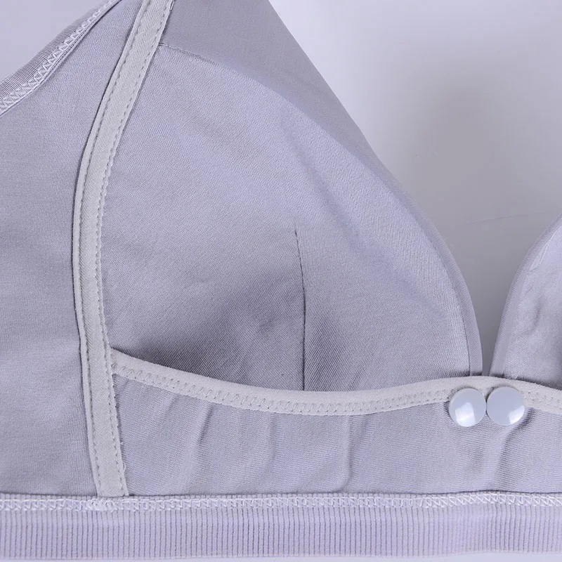 Maternity Front Buckle Cotton Gather Nursing Bra Comfortable Breathable Pregnancy Wire Free Breastfeeding Bras 
Maternity Front Buckle Cotton Gather Nursing Bra Comfortable Breathable Pregnancy Wire Free Breastfeeding Bras