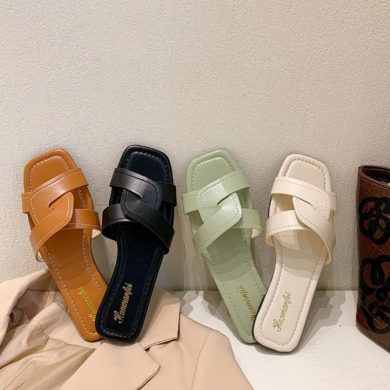 New Summer Mules Solid Beach Slippers Women Shoes Woman Weave Flat Slippers Casual Shoes Sexy Ladies Shoes Slides Slipper Women
New Summer Mules Solid Beach Slippers Women Shoes Woman Weave Flat Slippers Casual Shoes Sexy Ladies Shoes Slides Slipper Women