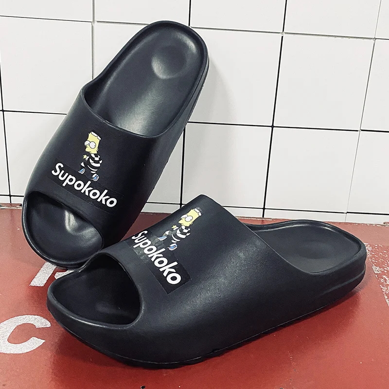 Sandals Brand Fashion Slippers Men Flat For Casual Shoes Men's Summer Bathroom Thick Bottom Home Non-slip High Quality
Sandals Brand Fashion Slippers Men Flat For Casual Shoes Men's Summer Bathroom Thick Bottom Home Non-slip High Quality