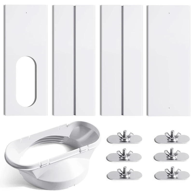 Portable Air Conditioner Window Kit, Adjustable Window Seal for Air Conditioner, AC Replacement Window Kit, Exhaust Hose 
Portable Air Conditioner Window Kit, Adjustable Window Seal for Air Conditioner, AC Replacement Window Kit, Exhaust Hose
