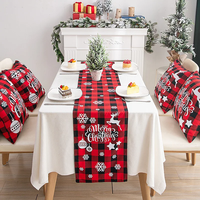 Christmas Party Decorations Lattice Table Runner for Dining Table Decor European-style Table Cover Runners Restaurant 33x180cm
Christmas Party Decorations Lattice Table Runner for Dining Table Decor European-style Table Cover Runners Restaurant 33x180cm