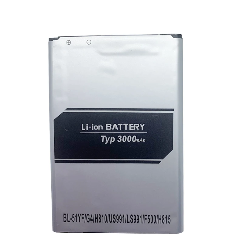 1pc 3800mAh Rechargeable Li-Ion Battery for LG BL-51YF G4 H540 G4 Stylus H630 H634 H635 H740 H810 H811 H815 H818N F500 K600 X19
1pc 3800mAh Rechargeable Li-Ion Battery for LG BL-51YF G4 H540 G4 Stylus H630 H634 H635 H740 H810 H811 H815 H818N F500 K600 X19