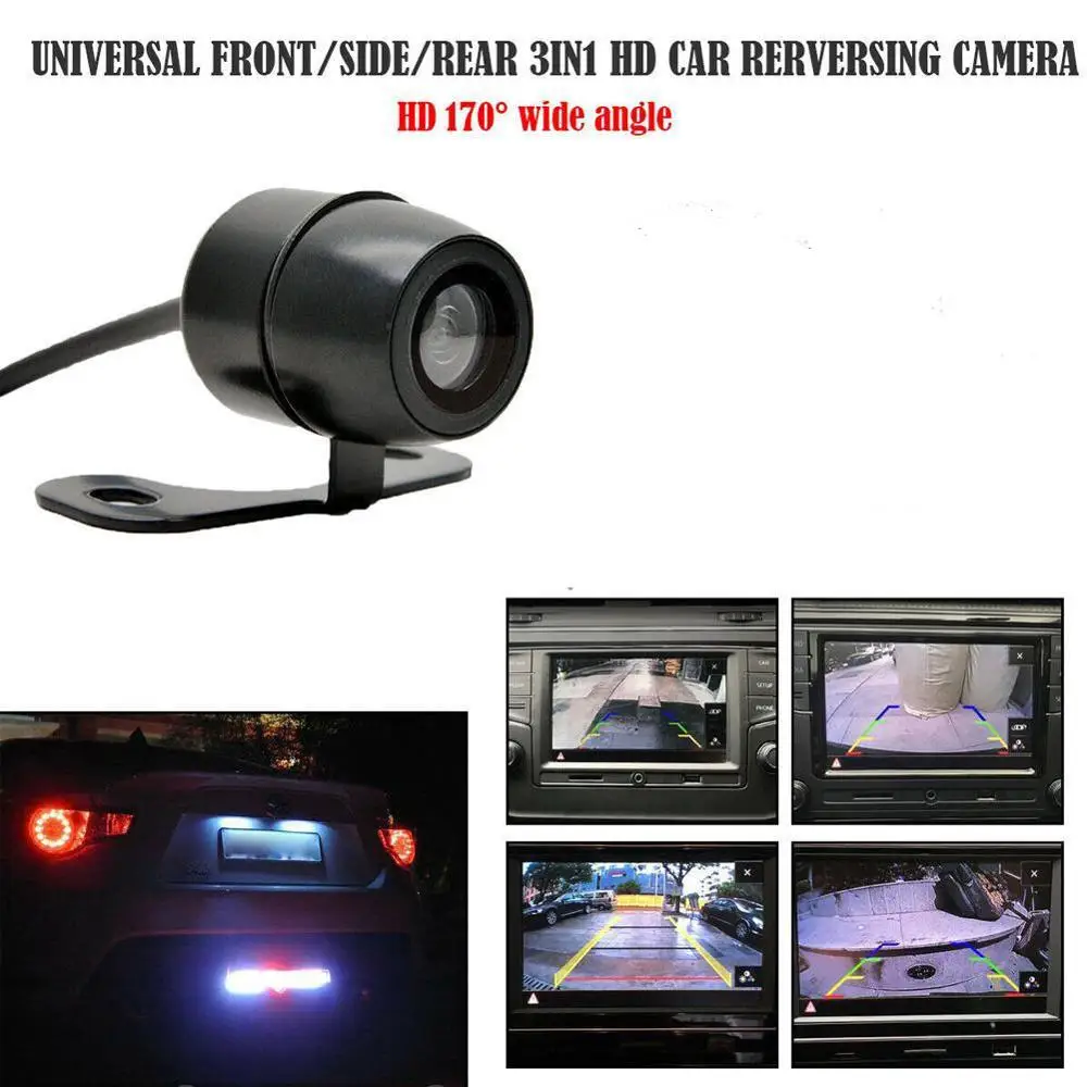 

170 degree Wide Angle HDCar Front View Camera Backup Rear View Camera Rear Monitor Parking Assistance Waterproof IR Night Vision