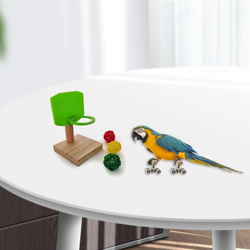 Wooden Bird Parrot Platform Plastic Ring Intelligence Training Chew Toy Bird Toy Supplies Pet Develop Intelligence Bird Toy
Wooden Bird Parrot Platform Plastic Ring Intelligence Training Chew Toy Bird Toy Supplies Pet Develop Intelligence Bird Toy