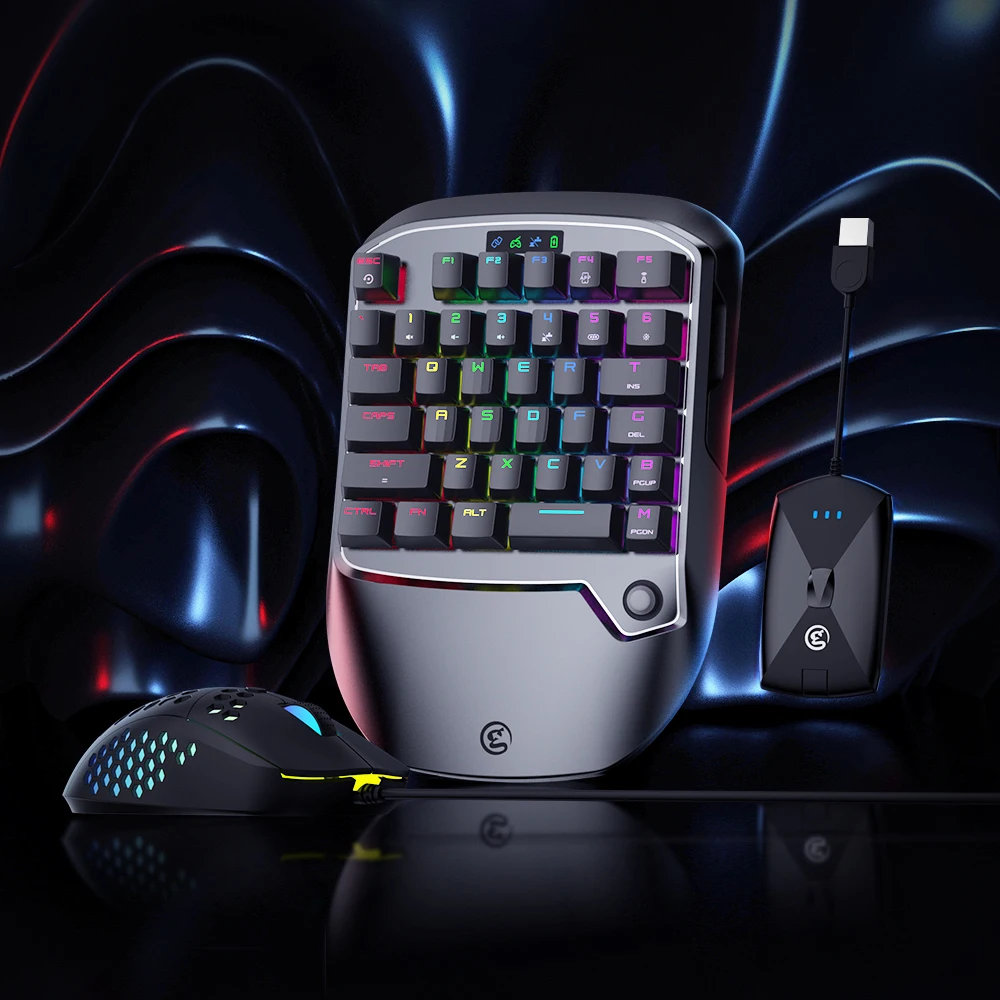Набор клавиатуры и мыши GameSir VX2 AimSwitch и адаптеров для Xbox серии X/S, Xbox One, PS4, Nintendo Switch для вызова из игры PUBG
Набор клавиатуры и мыши GameSir VX2 AimSwitch и адаптеров для Xbox серии X/S, Xbox One, PS4, Nintendo Switch для вызова из игры PUBG