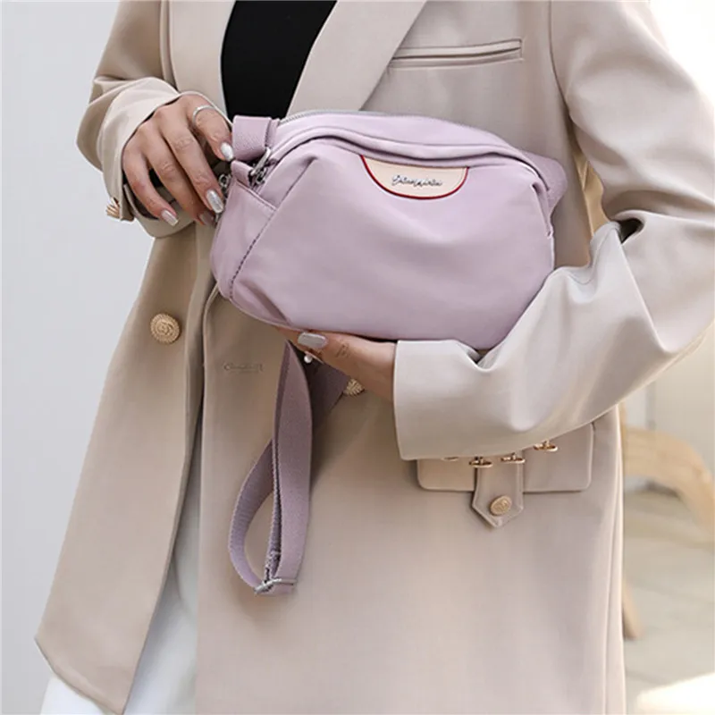 Nylon Cloth Diagonal Women's Messenger Bag Light Casual Small Mobile Phone Bags Large Capacity Outdoor Girl Crossbody Bags
Nylon Cloth Diagonal Women's Messenger Bag Light Casual Small Mobile Phone Bags Large Capacity Outdoor Girl Crossbody Bags