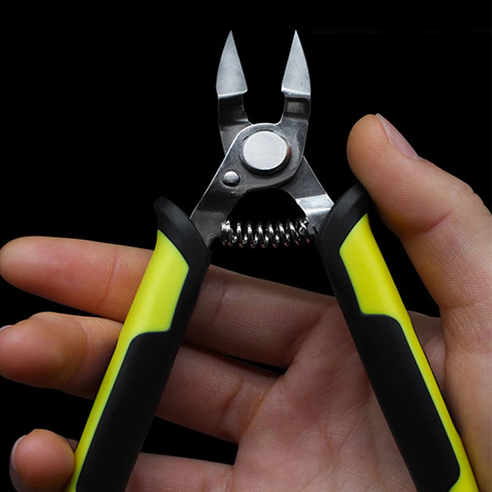 5" Mini Precision Cutting Cutter Pliers Electrical Wire Stripper Knife Motherboard Shield Special Nipper Micro Shears Hand Tool
5" Mini Precision Cutting Cutter Pliers Electrical Wire Stripper Knife Motherboard Shield Special Nipper Micro Shears Hand Tool