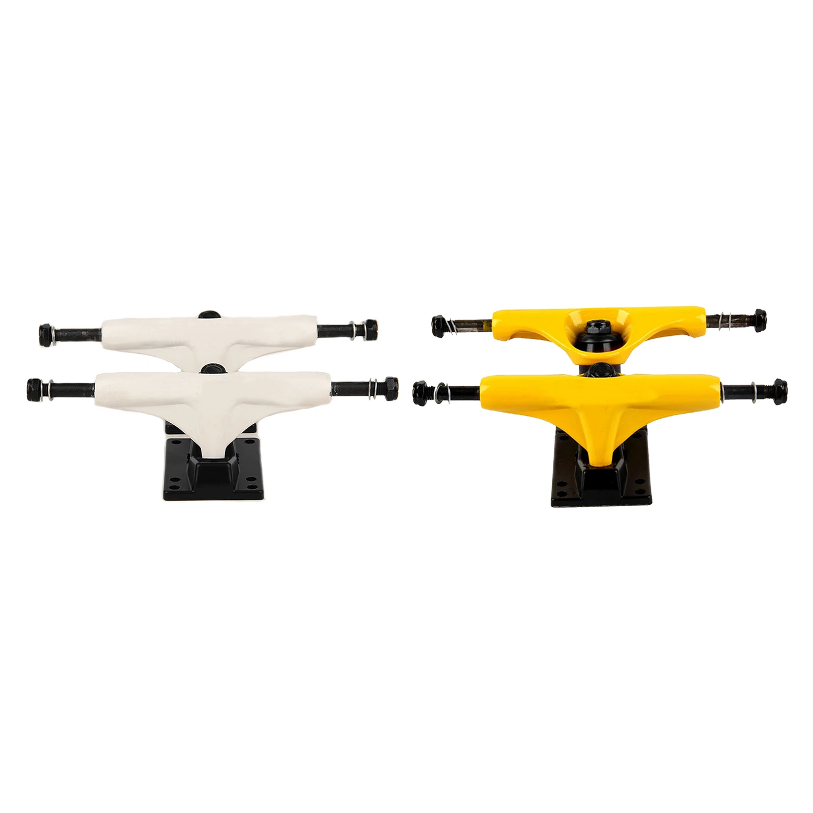 2 Pieces 5inches Skateboard Trucks Aluminum Alloy, Premium Bushings Professional Longboard Truck Replacement
2 Pieces 5inches Skateboard Trucks Aluminum Alloy, Premium Bushings Professional Longboard Truck Replacement