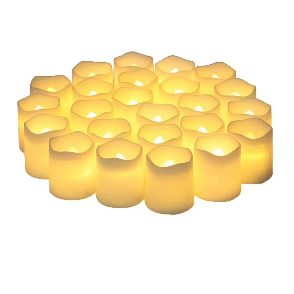 12/24pcs Flameless Led Electronic Candle Creative Birthday Party Decoration Tea Lights Halloween Accessories Lighting Dropship 
12/24pcs Flameless Led Electronic Candle Creative Birthday Party Decoration Tea Lights Halloween Accessories Lighting Dropship