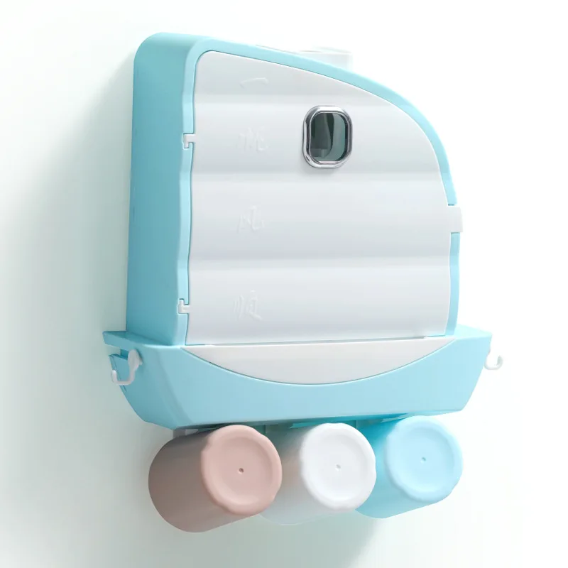 Creative Toothbrush Holder High Capacity Storage Cosmetic Bathroom Accessories Automatic Convenient Home Toothpaste Dispenser
Creative Toothbrush Holder High Capacity Storage Cosmetic Bathroom Accessories Automatic Convenient Home Toothpaste Dispenser