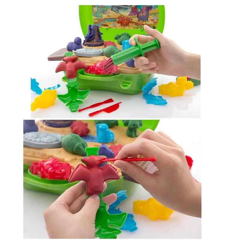 Clay Dinosaur Toys Set Magic Modeling Clay 26 Pieces Safe & Non Toxic 3D Dinosaur Figures Kids Boys and Girls Age 3-12 Years Old
Clay Dinosaur Toys Set Magic Modeling Clay 26 Pieces Safe & Non Toxic 3D Dinosaur Figures Kids Boys and Girls Age 3-12 Years Old