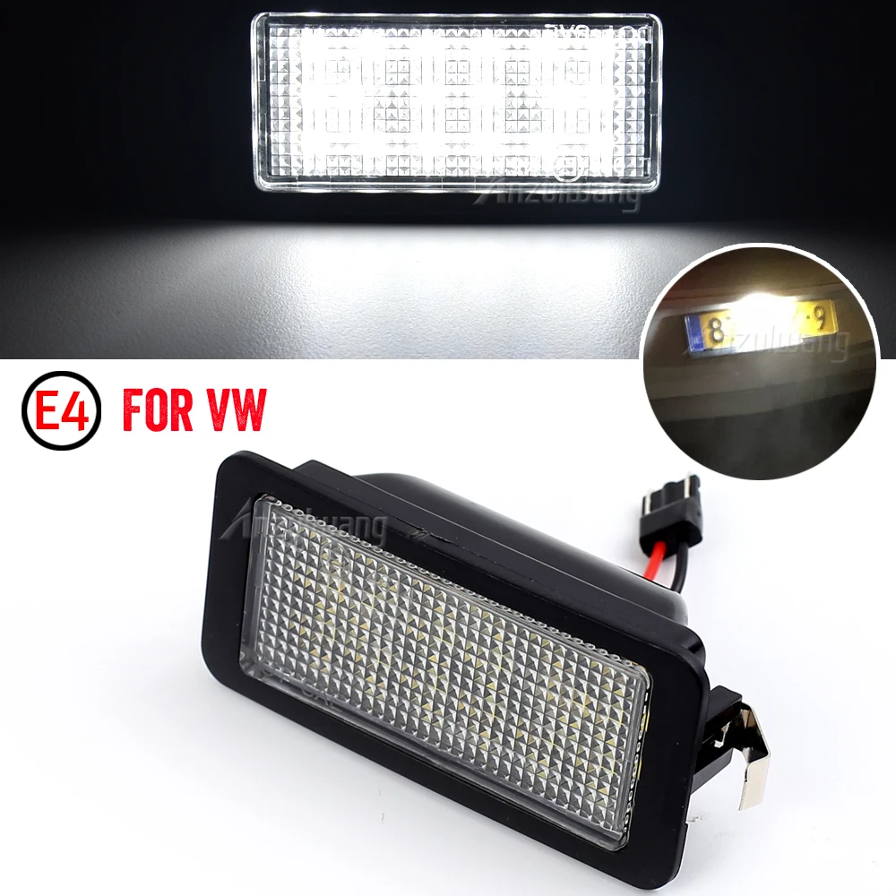 

1Piece LED License Number Plate Light Lamp For VW up!/e-up! Skoda Citigo/E-Citigo Seat Mii/e-Mii Ibiza 6J 3-door 2008-2012