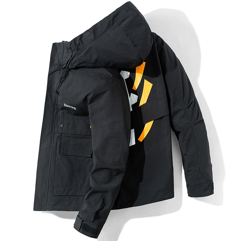 Harajuku Streetwear Hooded Jacket Casual Mens Long Sleeve Zuooer Jacket Coats Bomber Jackets Winter Windbreaker Outerwear Tops
Harajuku Streetwear Hooded Jacket Casual Mens Long Sleeve Zuooer Jacket Coats Bomber Jackets Winter Windbreaker Outerwear Tops