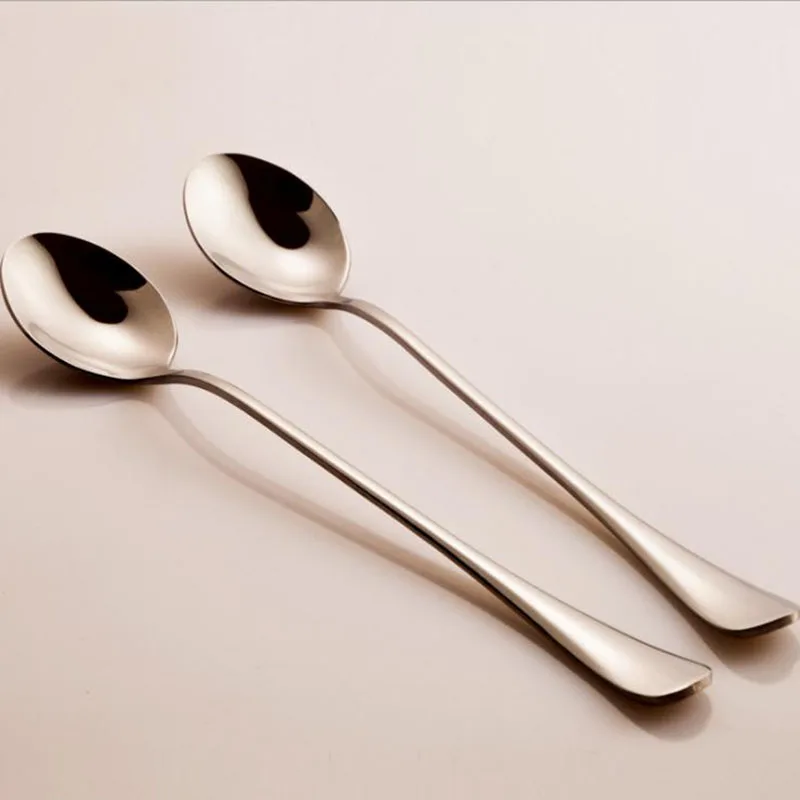 Stainless Steel Coffee Spoon Long Handle Barista Tools Scoop Tea Ice Cream Cocktail Stirring Spoon For Kitchen Decoration 
Stainless Steel Coffee Spoon Long Handle Barista Tools Scoop Tea Ice Cream Cocktail Stirring Spoon For Kitchen Decoration