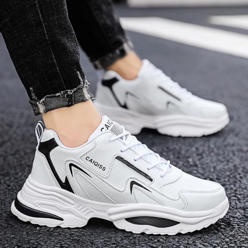 Sports Men's Shoes Mesh Breathable Thick Bottom Sneakers Casual Shoes Men Fashion Internal Increase Old Shoes Tide
Sports Men's Shoes Mesh Breathable Thick Bottom Sneakers Casual Shoes Men Fashion Internal Increase Old Shoes Tide