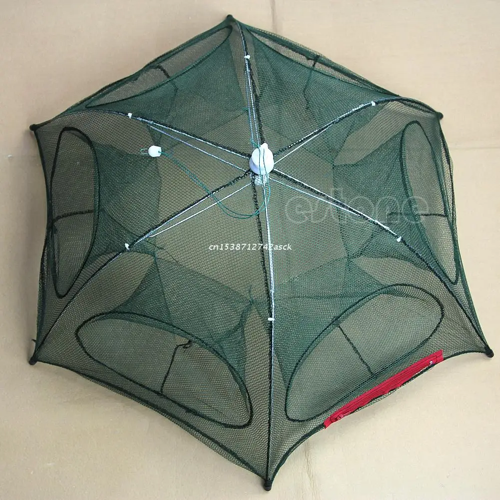 Folded Fishing Net Small Fish Shrimp Minnow Crab Baits Cast Mesh Dip Cage Trap Dropship
Folded Fishing Net Small Fish Shrimp Minnow Crab Baits Cast Mesh Dip Cage Trap Dropship