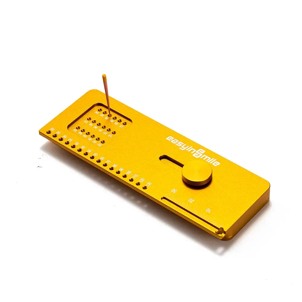 Dental Endo Gutta Percha Cutter Measuring Tool Ruler Aluminum Scale Endodontic Instruments EASYINSMILE 1Pcs
Dental Endo Gutta Percha Cutter Measuring Tool Ruler Aluminum Scale Endodontic Instruments EASYINSMILE 1Pcs