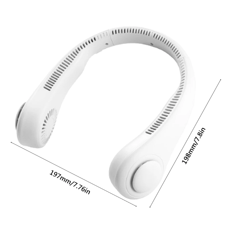 Hands Free Neck Fans Bladeless Mini Portable Fans USB Rechargeable U-Shaped Leafless Hanging Neck Fans
Hands Free Neck Fans Bladeless Mini Portable Fans USB Rechargeable U-Shaped Leafless Hanging Neck Fans