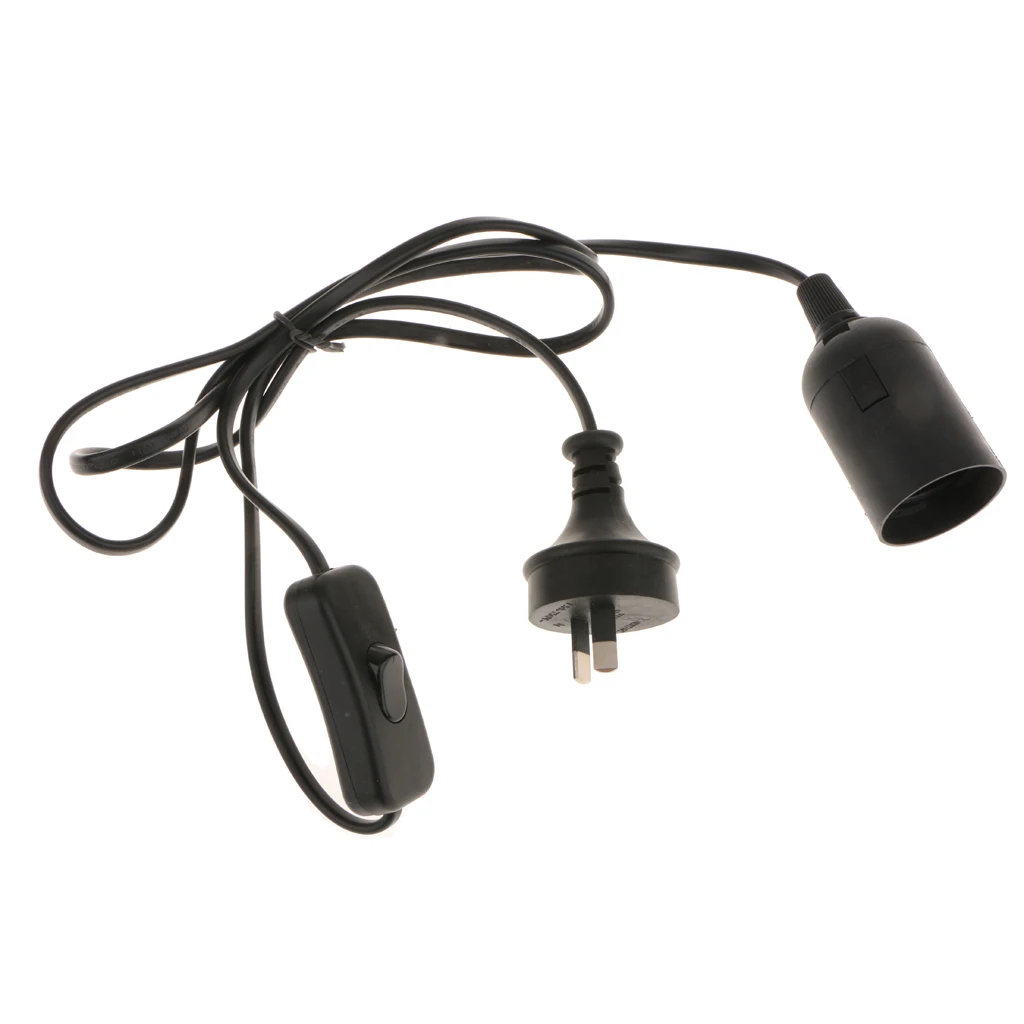 1.5m E27 Plug-In Hanging Pendant Light Lamp Bulb Socket to AU Plug-in Power Cable Adapter
1.5m E27 Plug-In Hanging Pendant Light Lamp Bulb Socket to AU Plug-in Power Cable Adapter