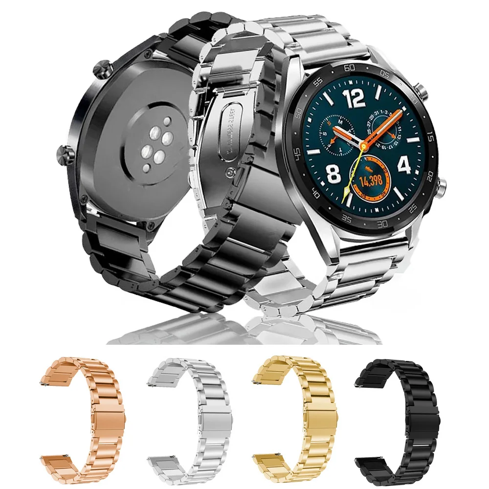 Watch Band 20 22mm Stainless Steel Strap For Huawei GT 2 42 GT2 Pro Wriststrap Replacements Honor Magic2 46mm Watch Metal Correa
Watch Band 20 22mm Stainless Steel Strap For Huawei GT 2 42 GT2 Pro Wriststrap Replacements Honor Magic2 46mm Watch Metal Correa