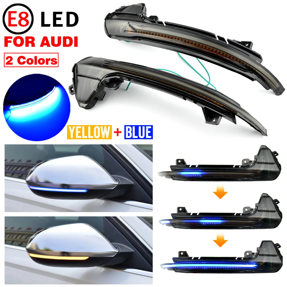 LED Dynamic Turn Signal Blinker Flowing Water Blinker Side Mirror Flashing Light For Audi A6 RS6 4G C7 7.5 2012-2018
LED Dynamic Turn Signal Blinker Flowing Water Blinker Side Mirror Flashing Light For Audi A6 RS6 4G C7 7.5 2012-2018