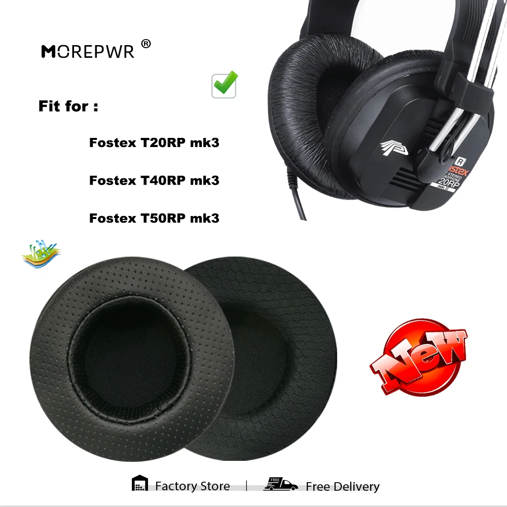 Morepwr New Upgrade Replacement Ear Pads for Fostex T20RP mk3/ T40RP mk3/ T50RP mk3 Headset Parts Leather Cushion Velvet Earmuff
Morepwr New Upgrade Replacement Ear Pads for Fostex T20RP mk3/ T40RP mk3/ T50RP mk3 Headset Parts Leather Cushion Velvet Earmuff