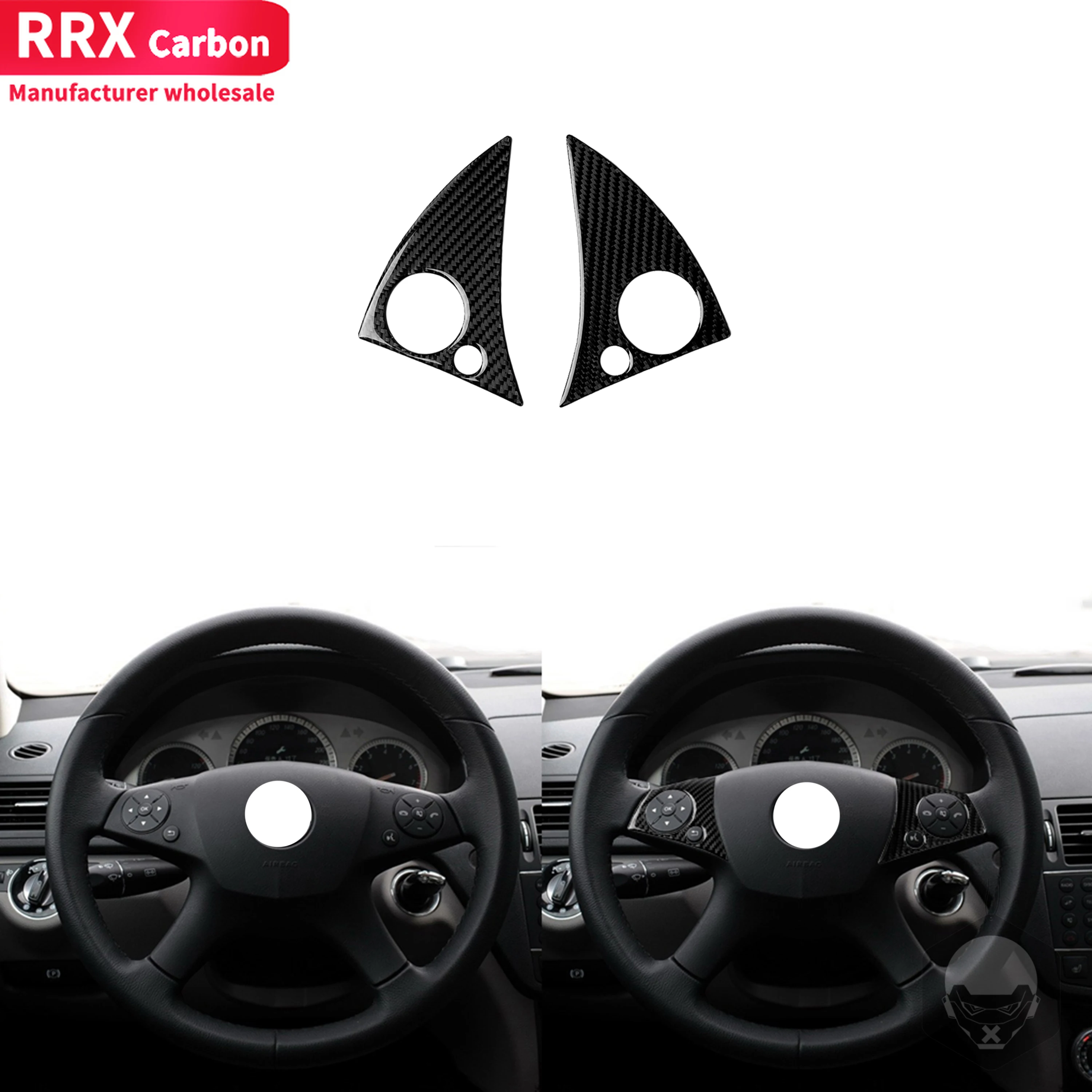 For Mercedes Benz C-Class W204 2007-2010 Carbon Fiber Sticker Steering Wheel Button Panel Cover Trim Interiors Car Accessories
For Mercedes Benz C-Class W204 2007-2010 Carbon Fiber Sticker Steering Wheel Button Panel Cover Trim Interiors Car Accessories