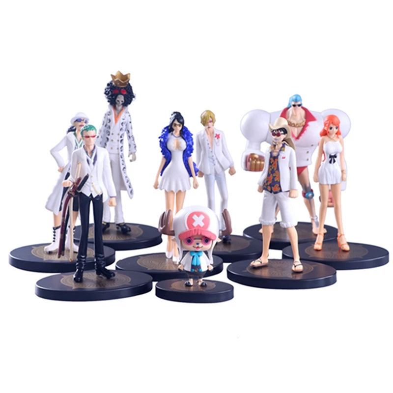 Anime One Piece White Suit Figure Luffy Zoro Sanji Nami Anime Toy Model Set Toy Decoration Usopp Choba Cute Figurine
Anime One Piece White Suit Figure Luffy Zoro Sanji Nami Anime Toy Model Set Toy Decoration Usopp Choba Cute Figurine