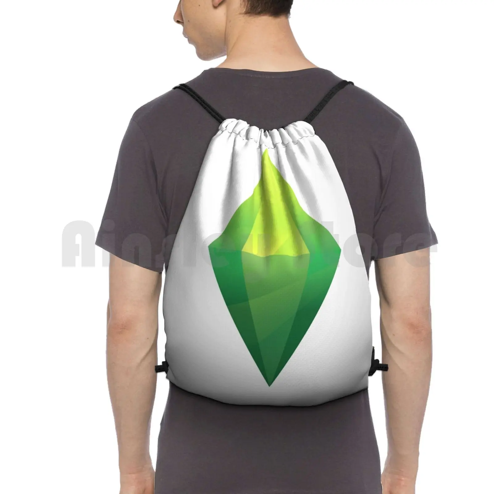 Sims Plumbob Backpack Drawstring Bag Riding Climbing Gym Bag Sims Sims 4 Fun Cool Games Video Games Girly Tumblr Gamer
Sims Plumbob Backpack Drawstring Bag Riding Climbing Gym Bag Sims Sims 4 Fun Cool Games Video Games Girly Tumblr Gamer