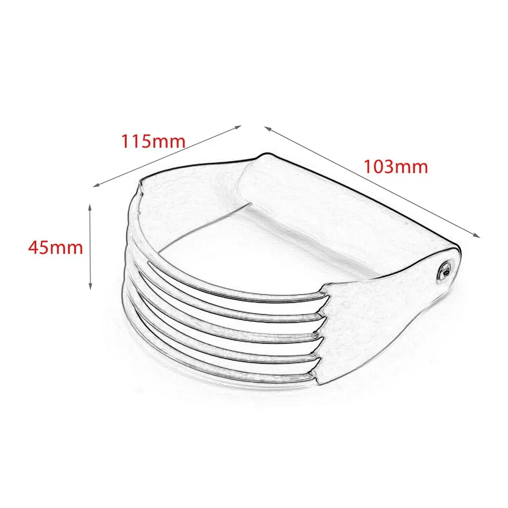 Household Stainless Steel Pastry Blender Home Flour And Oil Mixer Biscuit Play Powder Device Durable Cream Cutter Kitchen Tools
Household Stainless Steel Pastry Blender Home Flour And Oil Mixer Biscuit Play Powder Device Durable Cream Cutter Kitchen Tools