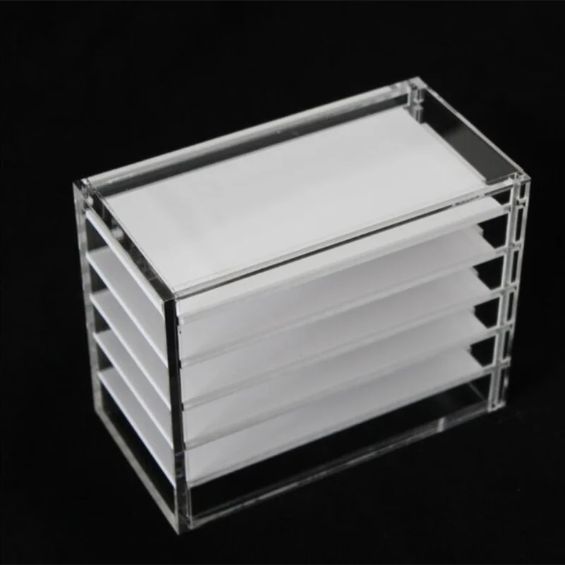 5 Layer Eyelash Extension Storage Box Acrylic Lash Holder Pallet For Individual Volume Lash Extension Display Stand Makeup Tools
5 Layer Eyelash Extension Storage Box Acrylic Lash Holder Pallet For Individual Volume Lash Extension Display Stand Makeup Tools