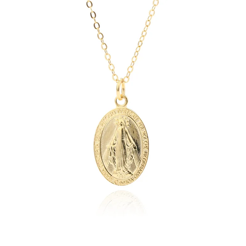 Maria Oval pendant 925 Silver Necklace Jewelry Minimalism Chocker Kolye Vintage Collier Bijoux Femme Women Fashion 
Maria Oval pendant 925 Silver Necklace Jewelry Minimalism Chocker Kolye Vintage Collier Bijoux Femme Women Fashion