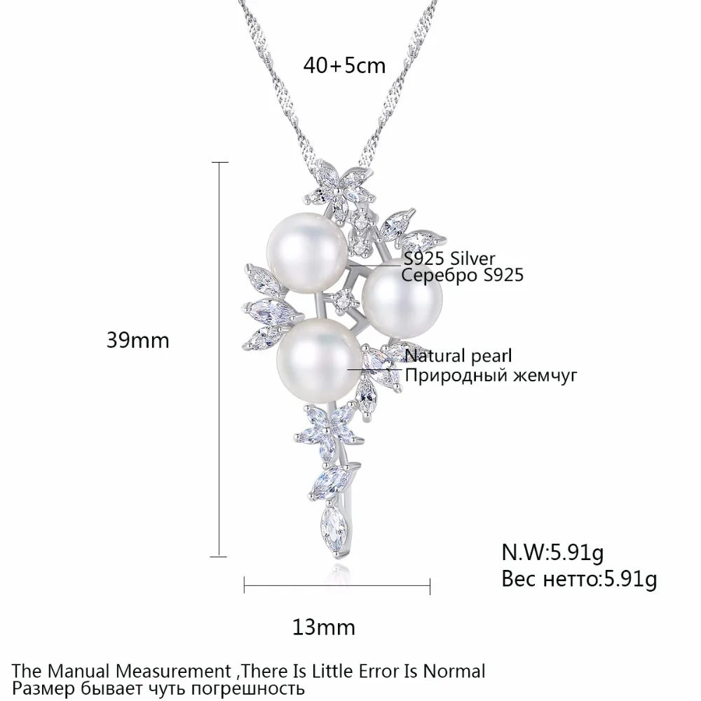 WL Natural White Pearl Grape Shape Crystal Pendant Necklace for Female Bridal Women Wedding Necklaces Party Jewelry Accessories
WL Natural White Pearl Grape Shape Crystal Pendant Necklace for Female Bridal Women Wedding Necklaces Party Jewelry Accessories