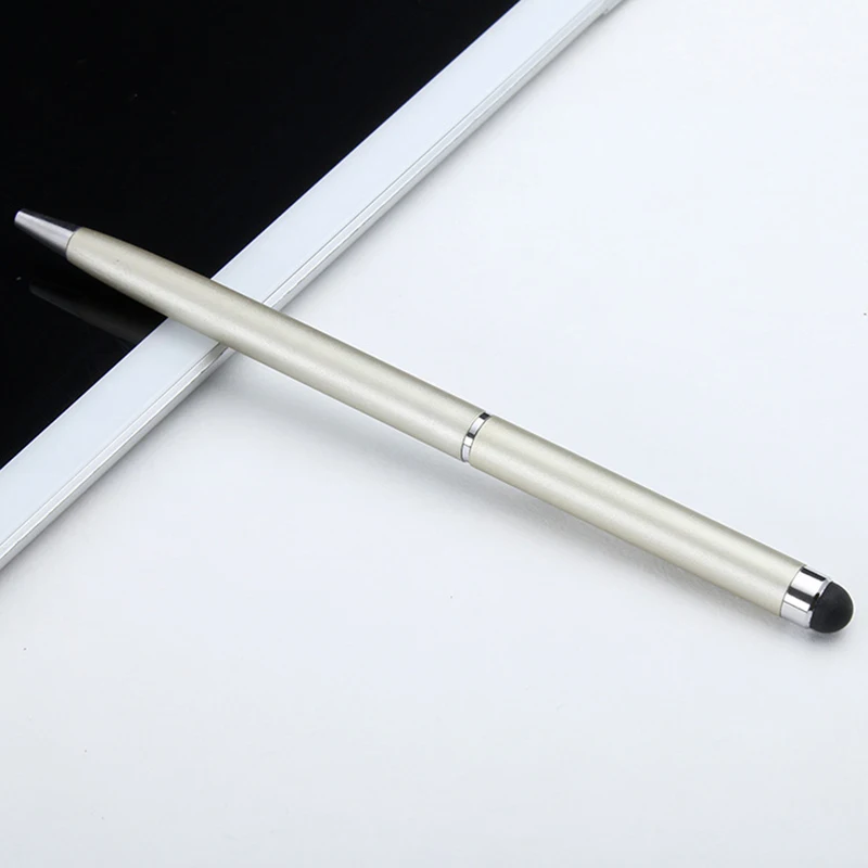 2 In 1 Design Ballpoint Pen Touch Screen Stylus Pen Useful Tablet Pen for Pad Phone Smart Phone
2 In 1 Design Ballpoint Pen Touch Screen Stylus Pen Useful Tablet Pen for Pad Phone Smart Phone