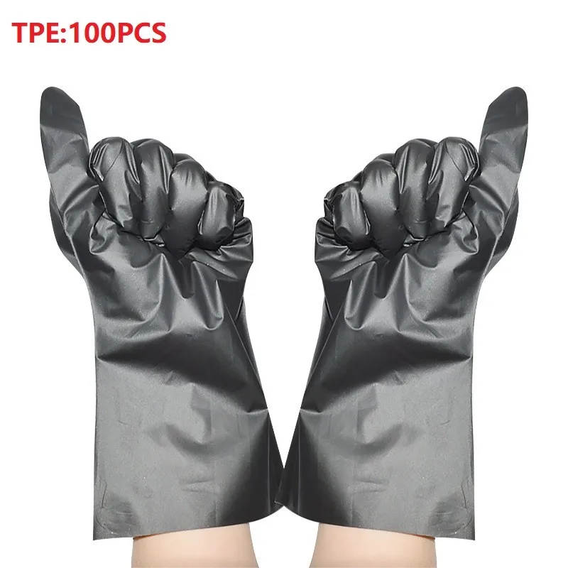 100pcs Black/Blue TPE Disposable Gloves Powder Free Waterproof Gloves Flexible Household Kitchen Laboratory Cleaning Gloves
100pcs Black/Blue TPE Disposable Gloves Powder Free Waterproof Gloves Flexible Household Kitchen Laboratory Cleaning Gloves