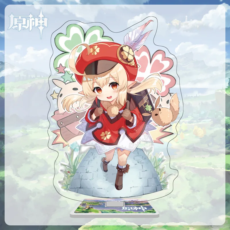 New Genshin Impact Childe Zhongli Xinyan DIona Paimon Keli Косплей Персонаж стенд Kawaii аксессуары для