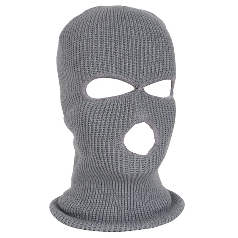 Full Face Cover 3 Hole Balaclava Knit Hat Army Tactical CS Winter Ski Cycling Warm Scarf Beanie Hat Scarf
Full Face Cover 3 Hole Balaclava Knit Hat Army Tactical CS Winter Ski Cycling Warm Scarf Beanie Hat Scarf