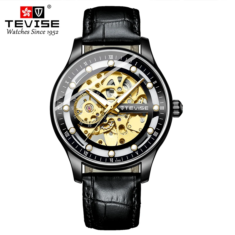 Tevise Skeleton Automatic Mechanical Men's Watch Leather Strap Men's Watch Top Luxury Brand Men's Watch Fashion Mechanical Watch
Tevise Skeleton Automatic Mechanical Men's Watch Leather Strap Men's Watch Top Luxury Brand Men's Watch Fashion Mechanical Watch