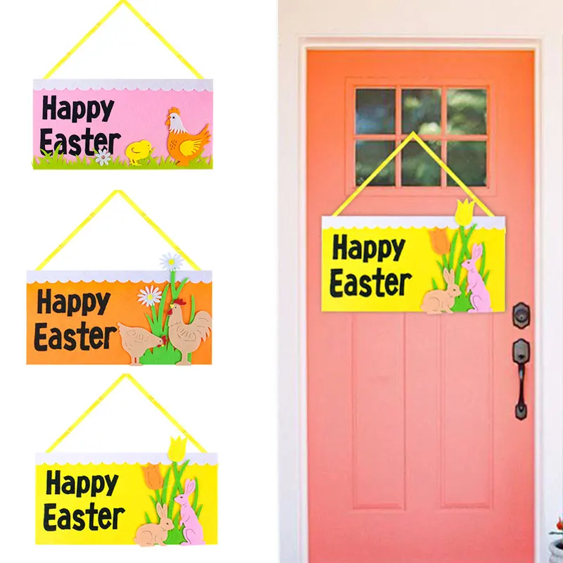 21x33cm Easter Pendant Fabric Hanging Easter Decoration For Home Door Ornaments Bunny Hen Egg Easter Party Kids Favors Supplies
21x33cm Easter Pendant Fabric Hanging Easter Decoration For Home Door Ornaments Bunny Hen Egg Easter Party Kids Favors Supplies