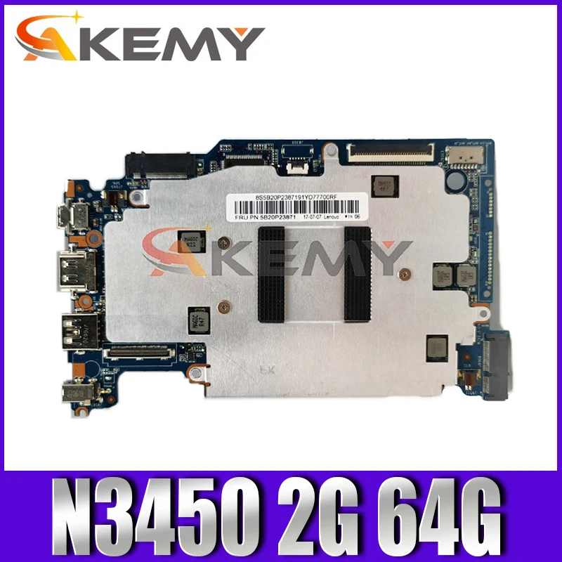 5B20Q55394 System BoardN3450 2G 64G Genuine for Lenovo IdeaPad 120S-14IAP Motherboard
5B20Q55394 System BoardN3450 2G 64G Genuine for Lenovo IdeaPad 120S-14IAP Motherboard