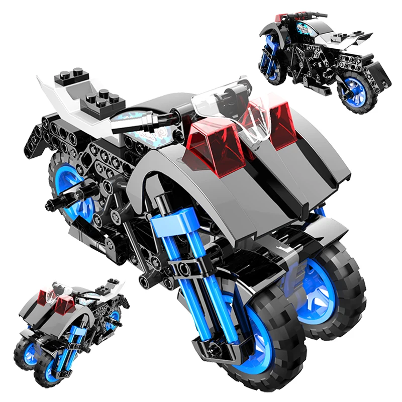 208Pcs Technical Pull Back Racing Motorcycle Building Blocks Competition Speed Supercar Vehicle Model Bricks Toy for Boys Gifts
208Pcs Technical Pull Back Racing Motorcycle Building Blocks Competition Speed Supercar Vehicle Model Bricks Toy for Boys Gifts
