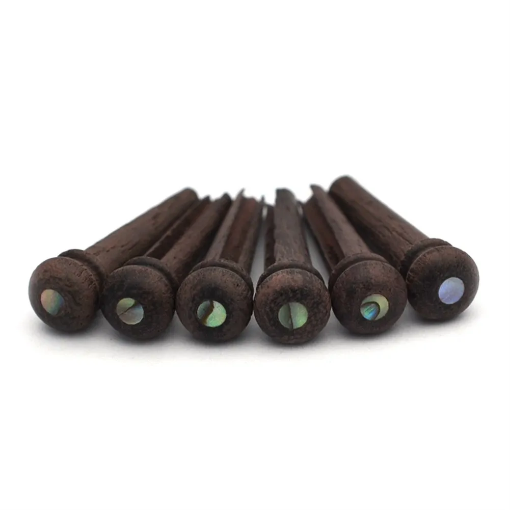 6pcs Rosewood Bridge Pins Classical Style Abalone Dot For Acoustic Guitar Shell Dot Acoustic Guitar Replacement Accessories
6pcs Rosewood Bridge Pins Classical Style Abalone Dot For Acoustic Guitar Shell Dot Acoustic Guitar Replacement Accessories