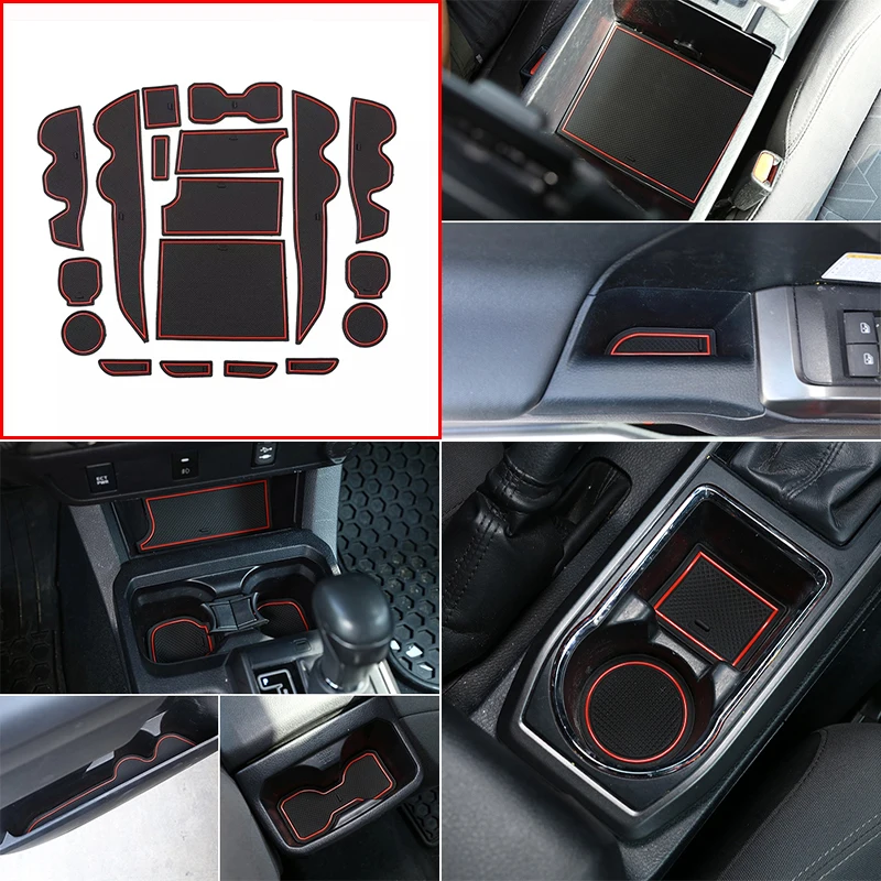 18pcs Auto Anti-Slip Cup Mat Non Slip Door Gate Pad For Toyota Tacoma 2016-2021, Car Styling, Auto Accessories
18pcs Auto Anti-Slip Cup Mat Non Slip Door Gate Pad For Toyota Tacoma 2016-2021, Car Styling, Auto Accessories